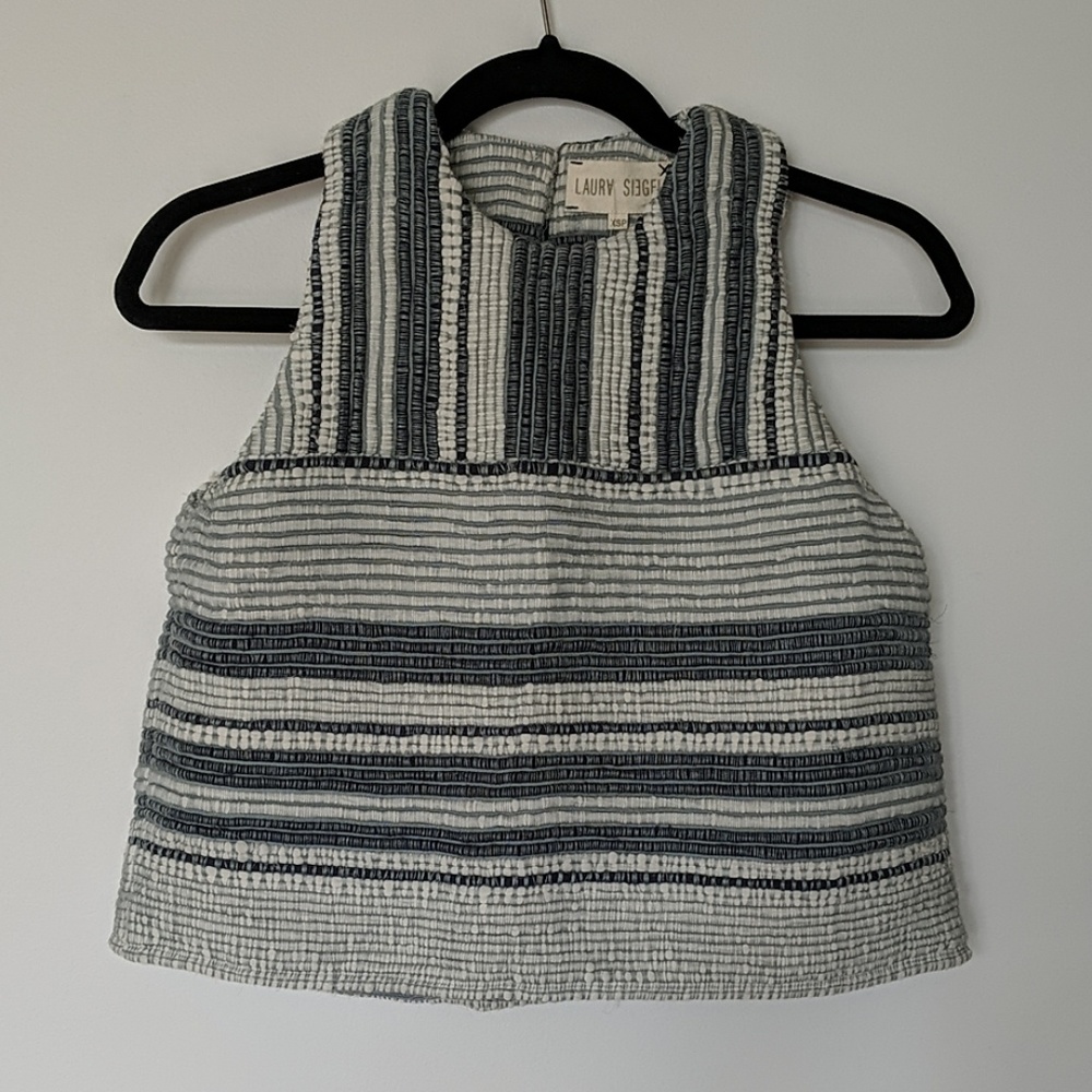 NWT Laura Siegel / Anthropologie unique crop top